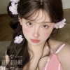Kẹp tóc hoa đào mùa xuân nhỏ xinh cài đầu phụ kiện chụp ảnh Tết 11.800 VND 2