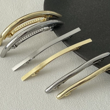 Kẹp Tóc Kim Loại Đơn Giản - Thiết Kế Tinh Tế, Dễ Phối Đồ, Giá 49.298đ (Giảm 20%)