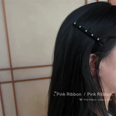 Kẹp tóc ngọc trai nhỏ hoa tinh tế cao cấp, cảm giác mềm mượt, giá ưu đãi 22.551 VND 3