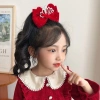 Kẹp tóc nơ đỏ E2.112 – Phụ kiện áo dài, váy công chúa, tóc giả Tết, giá 9.500đ 6