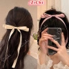 Kẹp tóc nơ ruy băng dễ thương phong cách Hàn Quốc ZICHI NO7 cho nữ giá 11.400đ