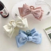 Kẹp tóc nơ to lụa Satin ngọt ngào, nhiều màu xinh, thiết kế nữ tính - Giá 21.280 VND 2