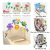 Kẹp Xe Đẩy & Chuông Giường Di Động Điều Chỉnh Kích Cỡ - Đồ Chơi Giáo Dục Sớm Sang Trọng 2