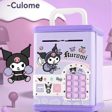 Két Sắt Lì Xì Tết Kuromi Melody Dễ Thương, Mở Khóa Vân Tay, Nhạc Đèn - Giá 174.500₫ 10