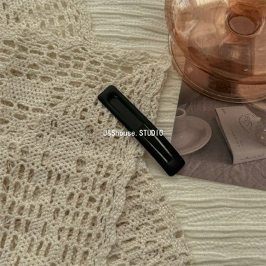 Kf739 Hàn Quốc kẹp tóc bangs hình chữ nhật mờ màu sắc dễ thương, giá chỉ 5.797đ