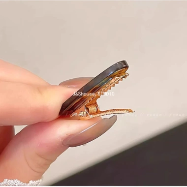 Kf978 Hàng Mới Về 3 Cái 1 Bộ Acetate Mini Giọt Nước Flat Cá Sấu Kẹp Tóc Nữ Giá 25.142 VND 9