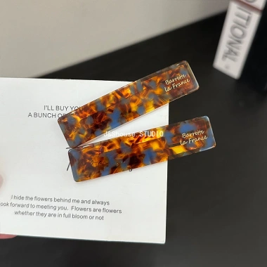 Kf987 Phong Cách Hàn Quốc 2 Cái - Bộ Cà Phê Xanh Acetate, Kẹo Màu Nổ Hình Chữ Nhật, Kẹp Tóc Nữ Giá 47,382₫ 10