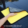 Khăn 3m 2 mặt microfiber siêu thấm - Lau ô tô, xe máy, rửa xe hơi chỉ 9.000đ