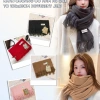 Khăn choàng cổ cashmere JK67 Jussy Official dày dặn, siêu mịn 180x68cm, sang trọng giữ ấm - Giảm còn 545.000₫