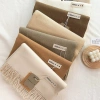 Khăn choàng cổ cashmere JK67 Jussy Official dày dặn, siêu mịn 180x68cm, sang trọng giữ ấm - Giảm còn 545.000₫ 2