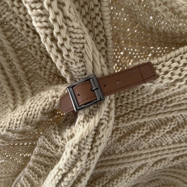Khăn Choàng Tam Giác 2in1 Len Thừng Cashmere Phong Cách Hàn Quốc - Giá 129.999 VND 6