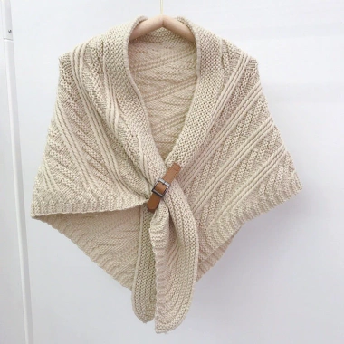 Khăn Choàng Tam Giác 2in1 Len Thừng Cashmere Phong Cách Hàn Quốc - Giá 129.999 VND 10
