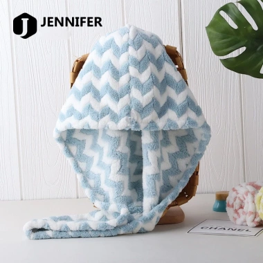 Khăn Cotton Quấn Tóc Cực Nhanh Loại 1 Cao Cấp - Khô Tóc Siêu Tốc, Tặng Cột Tóc Đính Hạt, Giá 39.000đ 9