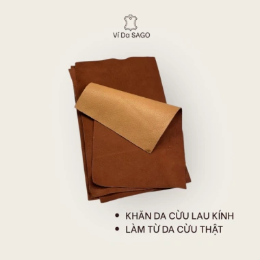 Khăn Da Cừu SAGO Lau Màn Hình Điện Thoại, Mắt Kính, Đồng Hồ - Giá 9.800đ