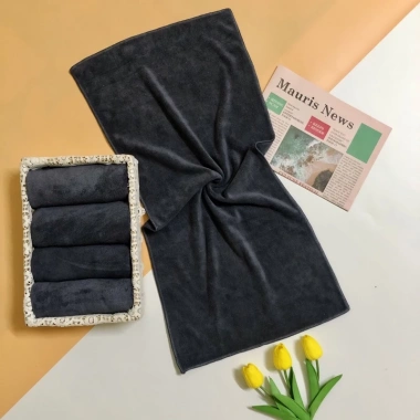 Khăn gội đầu microfiber 35x75 thấm hút nước cực tốt, giảm giá 12.900₫, dùng cho salon tóc 10