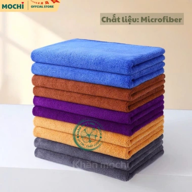 Khăn gội đầu spa 35x75cm microfiber dày dặn, thấm hút - Giá ưu đãi 12.000₫ 4