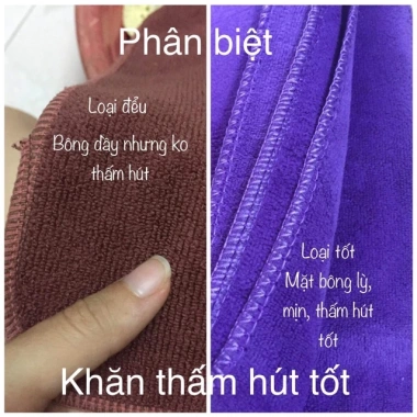 Khăn làm nails tay đa năng 30x30cm có móc treo - Giá chỉ 10.000đ, giảm 2.200đ 2