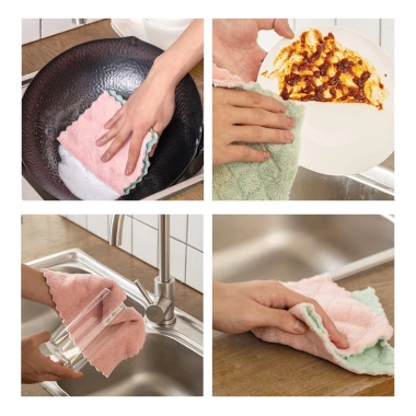 Khăn Lau Bếp 25x25 Đa Năng 2 Mặt Lông Siêu Mềm Siêu Thấm Giá chỉ 12.000 VND 2 Khăn Lau Bếp 25x25 Đa Năng 2 Mặt Lông Siêu Mềm Siêu Thấm Giá chỉ 12.000 VND 2