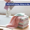 Khăn Lau Bếp 25x25 Đa Năng 2 Mặt Lông Siêu Mềm Siêu Thấm Giá chỉ 12.000 VND 9
