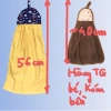 Khăn lau bếp cotton khổ lớn 56x28cm dày dặn, thấm hút tốt, đa năng - Giá 19.000₫ 2