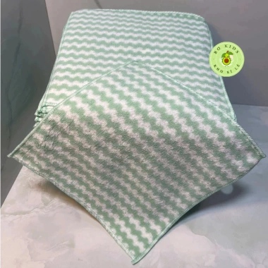 Khăn lau bếp đa năng 25x25 cm – Siêu thấm 2 mặt, kháng khuẩn, 3 màu, chỉ 25.000₫ 2