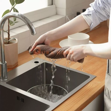 Khăn Lau Bếp Đa Năng Cotton Tổ Ong Siêu Thấm Hút Dễ Giặt Sạch DURAHOME 26.499 VND