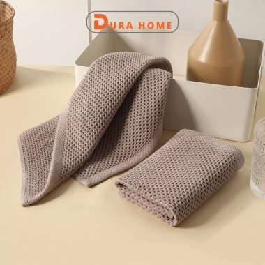 Khăn Lau Bếp Đa Năng Cotton Tổ Ong Siêu Thấm Hút Dễ Giặt Sạch DURAHOME 26.499 VND