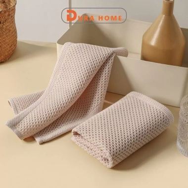 Khăn Lau Bếp Đa Năng Cotton Tổ Ong Siêu Thấm Hút Dễ Giặt Sạch DURAHOME 26.499 VND