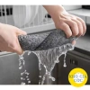 Khăn lau đa năng 2 mặt màu GHI - Combo 20, siêu thấm, giá gốc 42.557đ, giảm còn 32.990đ 4