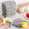 Khăn lau đa năng 2 mặt màu GHI - Combo 20, siêu thấm, giá gốc 42.557đ, giảm còn 32.990đ 8