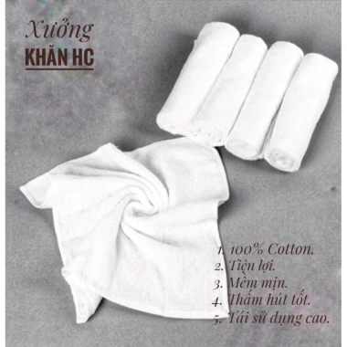Khăn lau đa năng 30x30cm 2 mặt bông Siêu đẹp cho trẻ em - Giá chỉ 4.750 VND
