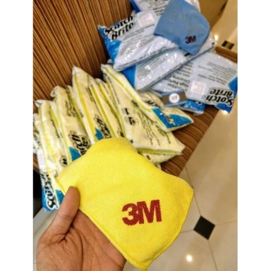 Khăn lau đa năng 3M Sq21s - Siêu thấm, không bột, 4 màu vàng xanh trắng đỏ, Giá 35.000₫ 3