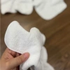 Khăn lau đa năng cotton 100% 30x30cm trắng viền - Bán theo cân, giảm giá 69.900₫ 3