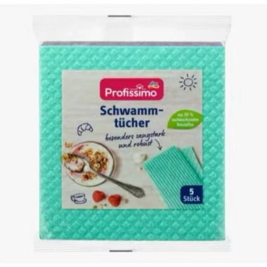 Khăn Lau Đa Năng Đức Siêu Thấm Hút - Giá 69.000₫ (Giảm từ 89.700₫), Thấm Nhanh, Thân Thiện