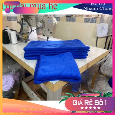 Khăn Lau Đa Năng Microfiber 3 trong 1 - Xe Hơi, Bếp, Siêu Thấm, Không Xổ Lông, Giá 5.300 VND 6