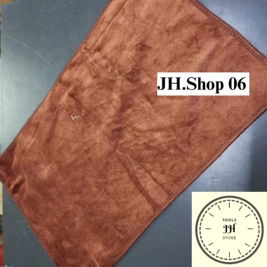 Khăn lau đa năng rửa xe siêu thấm màu nâu size lớn 50x30cm - Giá chỉ 16.000đ