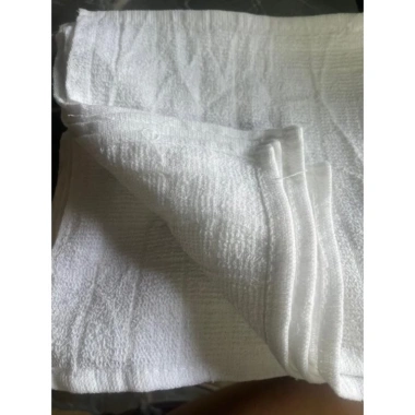 Khăn lau đa năng set 10 chiếc vuông trắng 28x28cm Giá ưu đãi 27.000 dùng làm khăn lau bát, nhà hàng, khách sạn 2