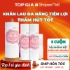 Khăn lau đa năng TopGia cuộn 100 tờ siêu dai, thấm hút tốt, dùng lau bếp 1 lần hoặc tái sử dụng - Giá chỉ 99.000 VND 10