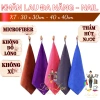 Khăn lau đa năng vuông COMBO 10 - không sổ lông, thấm hút, sạch cho nail, móng, bếp 59k