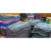 Khăn lau ghép miếng microfiber bán kg - mềm mịn, thấm hút cao, giá 60k (giảm từ 72k) cho hàng quán, giải khát 4