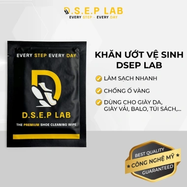 Khăn lau giày du lịch DSEP bỏ túi tiện lợi, làm sạch nhanh, giá chỉ 5.000 VND