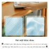 Khăn lau kính microfiber, móc treo, không để lại vết nước, siêu thấm hút 20.000đ 4