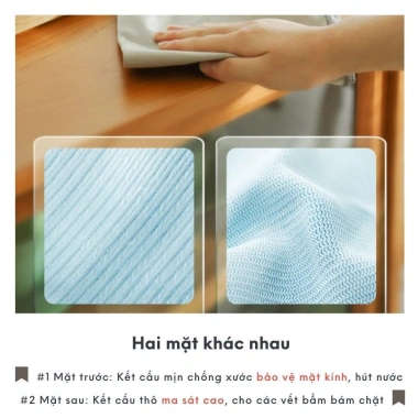 Khăn lau kính microfiber, móc treo, không để lại vết nước, siêu thấm hút 20.000đ 4 Khăn lau kính microfiber, móc treo, không để lại vết nước, siêu thấm hút 20.000đ 4