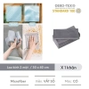 Khăn lau kính microfiber, móc treo, không để lại vết nước, siêu thấm hút 20.000đ 10