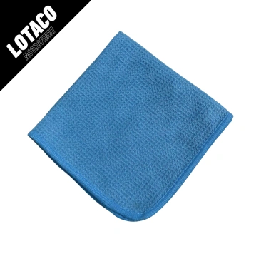 Khăn lau kính ô tô WAFFLE cao cấp LOTACO 40x40 cm không để lại vệt, không xướt 7