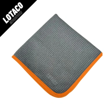 Khăn lau kính ô tô WAFFLE cao cấp LOTACO 40x40 cm không để lại vệt, không xướt 10