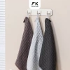Khăn lau kính Waffe FEEKA microfiber có móc treo – Không rụng lông, siêu xịn, chỉ 20.000₫