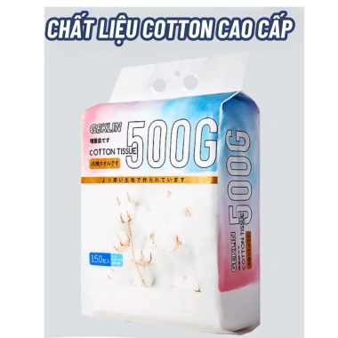 Khăn Lau Mặt 100% Cotton Dùng 1 Lần - Dạng Rút Tiện Lợi, Giá 69.500₫ 2