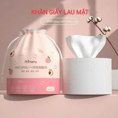 Khăn Lau Mặt Đa Năng Dùng 1 Lần Animerry - Combo 5 Giá Sỉ 70.000