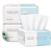 Khăn lau mặt dùng 1 lần 50 tờ Cotton Tissue, khô, ướt, tẩy trang, tiện lợi - 13.800 VND 3